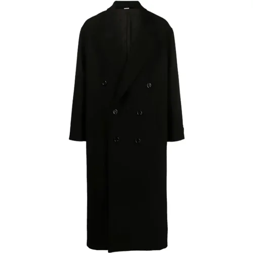 Mantel mit Kerbrevers und Doppelreiher - 48 - Gucci - Modalova