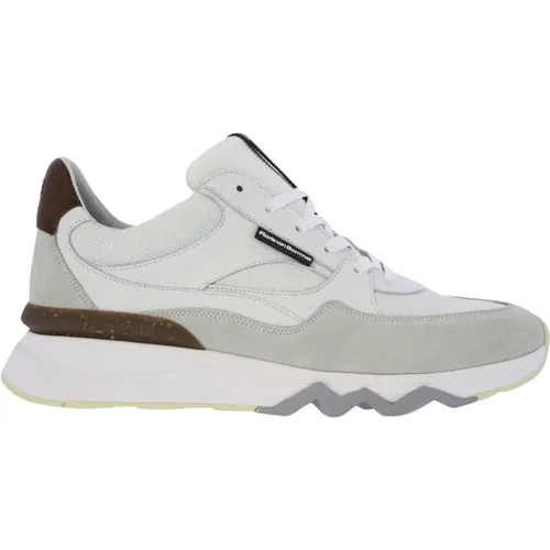 Sport Calf Leather Sneakers , male, Sizes: 10 1/2 UK, 8 1/2 UK, 7 1/2 UK, 10 UK, 8 UK - Floris van Bommel - Modalova