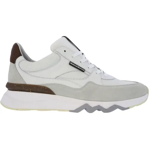 Sport Calf Leather Sneakers , male, Sizes: 8 1/2 UK, 7 1/2 UK, 8 UK - Floris van Bommel - Modalova