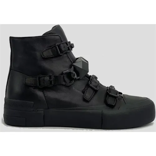 Galaxy Neue Leder High-Top Sneakers , Damen, Größe: 36 EU - Ash - Modalova