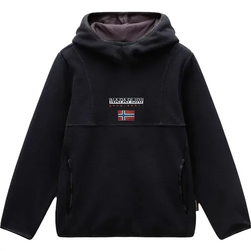 Norwegische Flaggen Kinder Fleece Pullover - Napapijri - Modalova