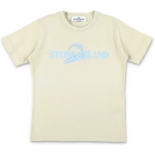 Logo T-Shirt für Jungen - Stone Island - Modalova