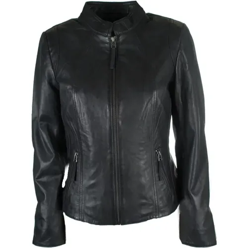 Leather Jacket , female, Sizes: 6XL - Butterfly Copenhagen - Modalova