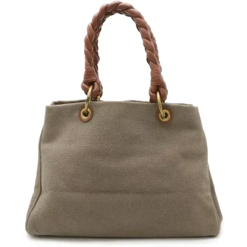 Pre-owned Canvas totes - Bottega Veneta Vintage - Modalova