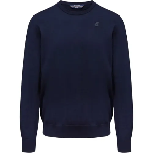 Sebastien Crewneck Sweater , male, Sizes: S, 3XL, L, XL - K-way - Modalova