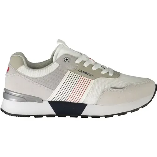 Sporty Sneaker with Contrast Details , male, Sizes: 11 UK, 10 UK, 7 UK, 8 UK, 6 UK, 9 UK - Carrera - Modalova