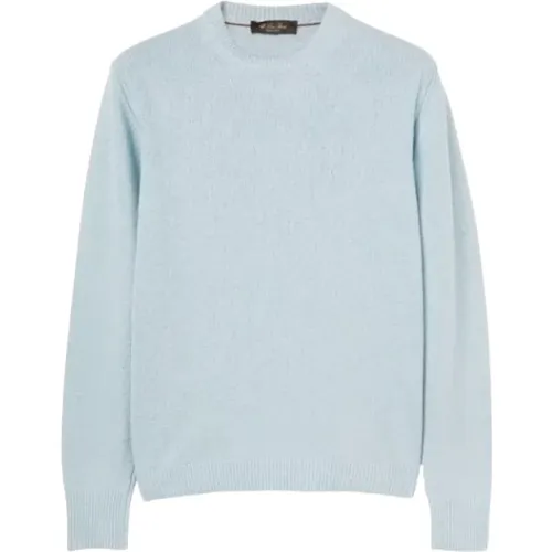 Silk Crewneck Sweater Soft Aesthetic , male, Sizes: 3XL, 2XL, XL - Loro Piana - Modalova