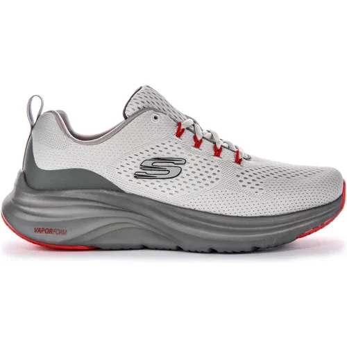 Vapor Foam Grey Orange Men Trainers , male, Sizes: 12 UK, 9 UK - Skechers - Modalova