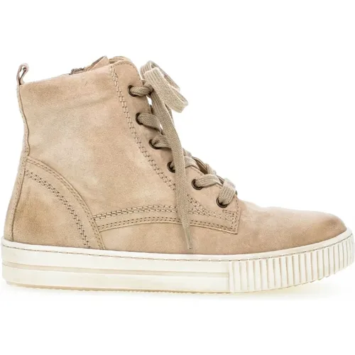 Velvet High Top Sneakers - Gabor - Modalova