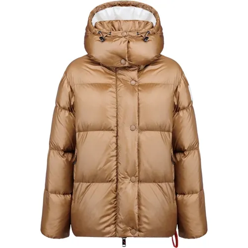 Quilted Duck Down Jacket , female, Sizes: L, S - Afterlabel - Modalova