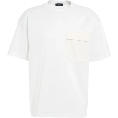 T-Shirts Polos for Men , male, Sizes: XL - Herno - Modalova