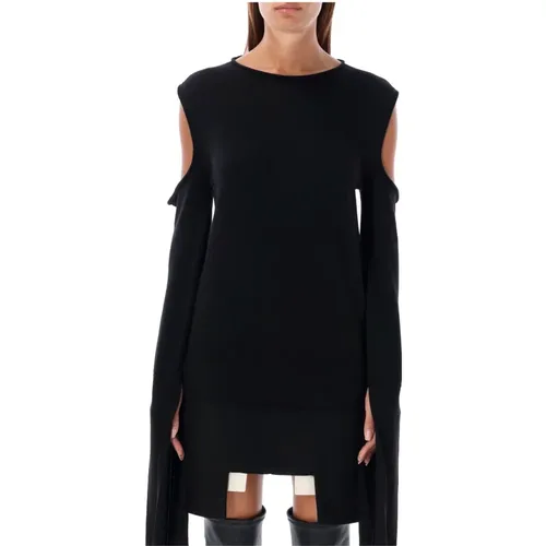 Cape Sleeve Knitwear Aw24 , female, Sizes: S - Rick Owens - Modalova