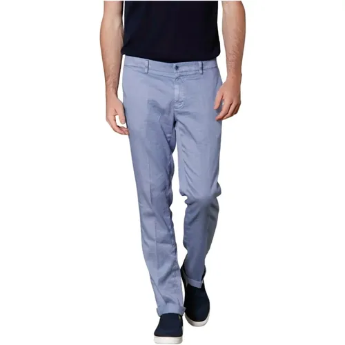 Herren New York Chino Hose aus Leinen und Baumwolle - Mason's - Modalova