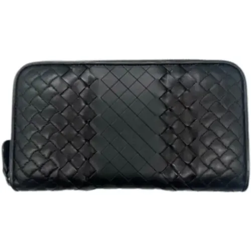 Pre-owned Leather wallets , female, Sizes: ONE SIZE - Bottega Veneta Vintage - Modalova