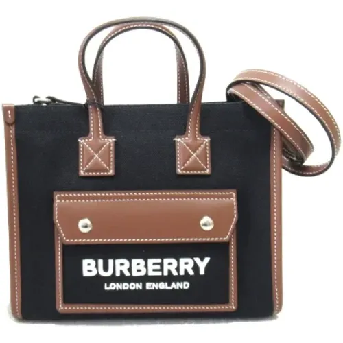 Pre-owned Leather shoulder-bags , female, Sizes: ONE SIZE - Burberry Vintage - Modalova