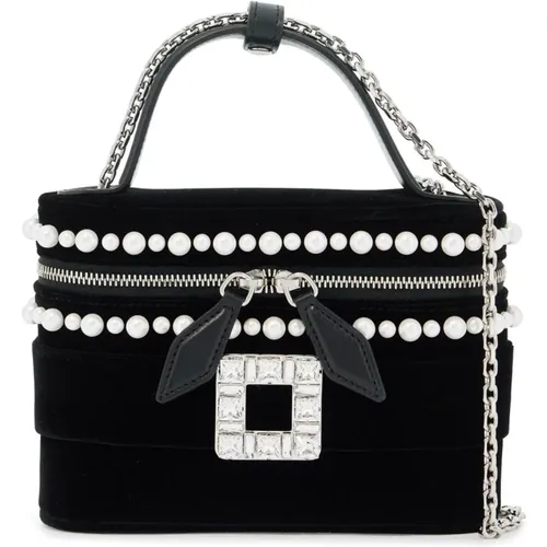 Samt Mini Vanity Handtasche - Roger Vivier - Modalova