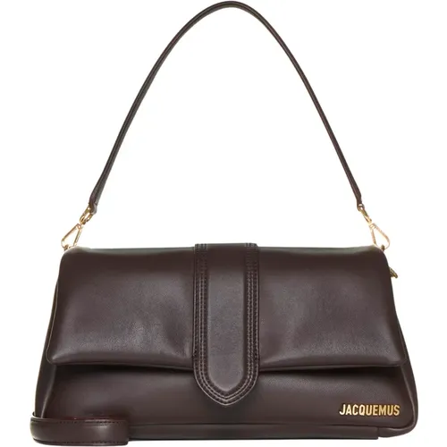 Leather Shoulder Bag Bambimou , female, Sizes: ONE SIZE - Jacquemus - Modalova