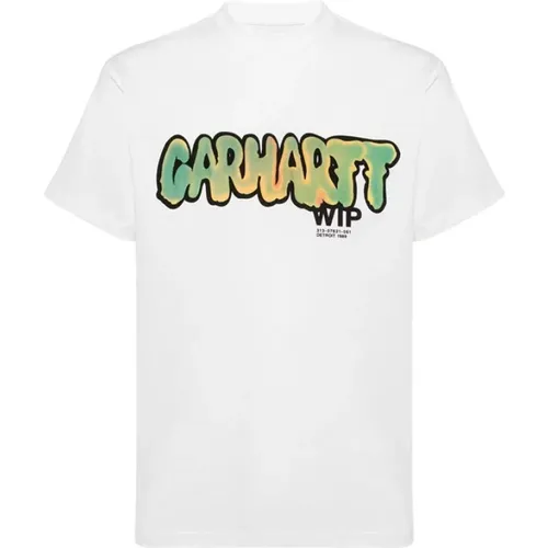 T-Shirts , Herren, Größe: S - Carhartt WIP - Modalova