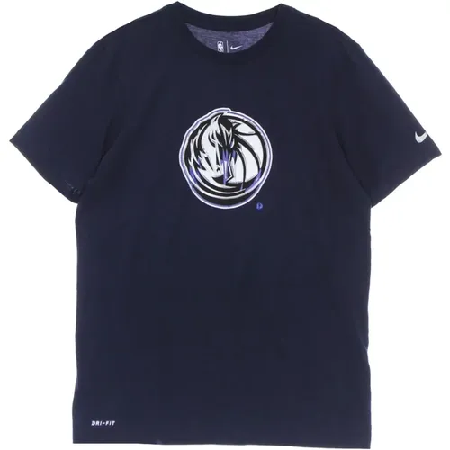 Chrome Logo College Navy T-Shirt , male, Sizes: S, M, L, XS, XL - Nike - Modalova