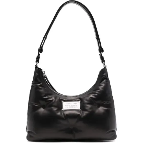 Leather Shoulder Bag , male, Sizes: ONE SIZE - Maison Margiela - Modalova