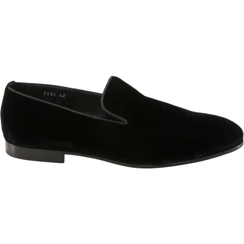 Patent Leather Loafers Ss23 , male, Sizes: 7 UK, 12 UK - Doucal's - Modalova