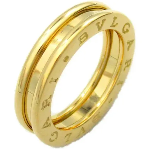 Pre-owned Gold rings , unisex, Sizes: ONE SIZE - Bvlgari Vintage - Modalova