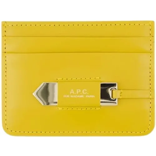 Charlotte Cardholder , female, Sizes: ONE SIZE - A.p.c. - Modalova