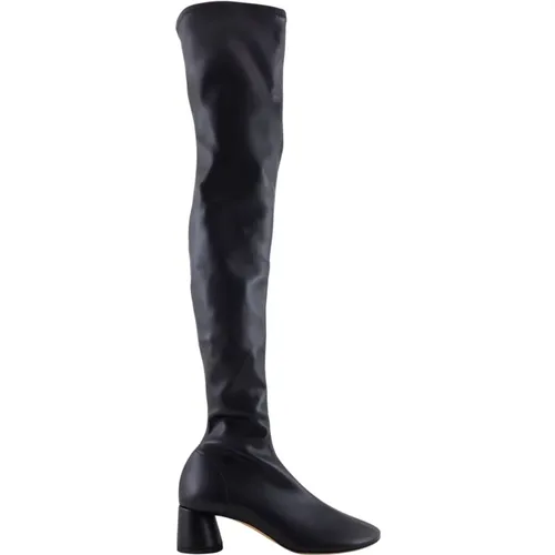Leather Boots - 100% Genuine Leather , female, Sizes: 3 1/2 UK, 7 UK - Proenza Schouler - Modalova