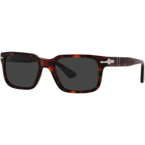 Mutige und Raffinierte Sonnenbrille mit Originalfarben , unisex, Größe: 55 MM - Persol - Modalova
