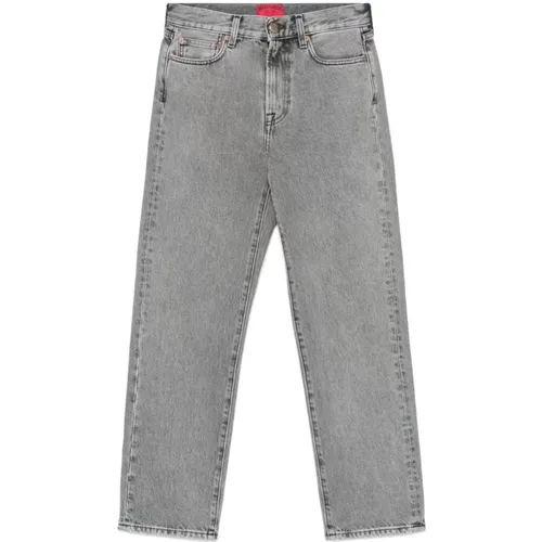 Schwarze Denim Jeans Konischer Schnitt , Damen, Größe: W28 - WASHINGTON DEE CEE - Modalova