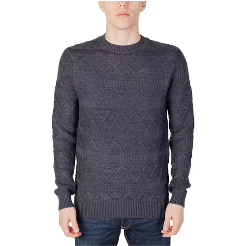 Mens Crew Neck Knit Sweater , male, Sizes: S, L, M - Only & Sons - Modalova
