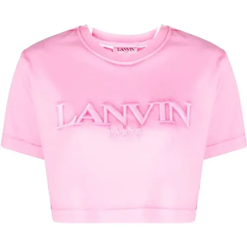 T-shirts and Polos , female, Sizes: S, XS - Lanvin - Modalova