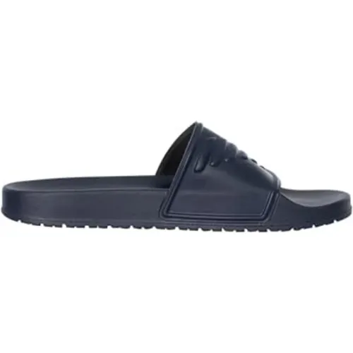 Blaue Slip-On Schuhe für Frauen , Damen, Größe: 40 EU - Emporio Armani - Modalova