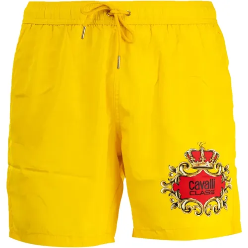 Boxer Style Herren Badebekleidung , Herren, Größe: L - Cavalli Class - Modalova