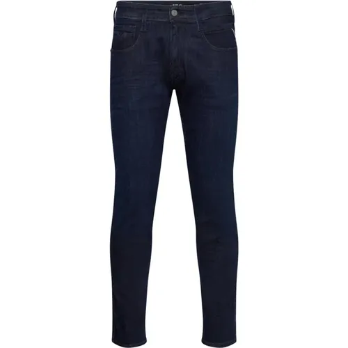 Slim-fit Denim Jeans , Herren, Größe: W30 L32 - Replay - Modalova