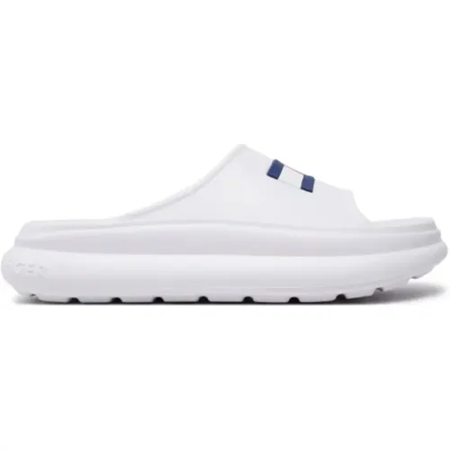 Flache PVC-Logo Mule Schuhe , Damen, Größe: 34 EU - Tommy Hilfiger - Modalova