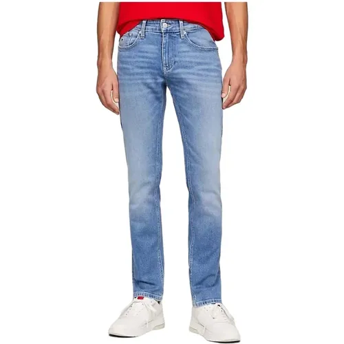 Lange Hose , Herren, Größe: W28 L32 - Tommy Hilfiger - Modalova