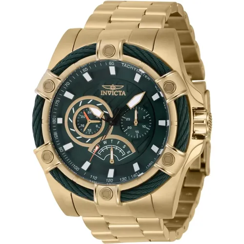 Bolt 46866 Men's Quartz Watch - 52mm , male, Sizes: ONE SIZE - Invicta Watches - Modalova