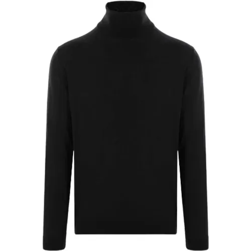 Merino Wool Turtleneck Sweater , male, Sizes: L, M, XL, S, 2XL - Roberto Collina - Modalova