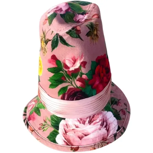 Pre-owned Cotton hats , female, Sizes: ONE SIZE - Dolce & Gabbana Pre-owned - Modalova