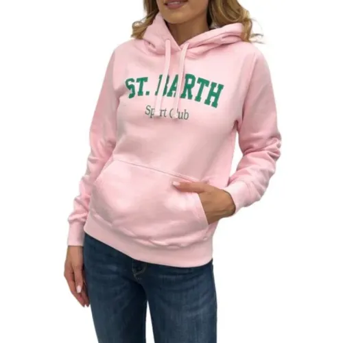 Sweaters with Hood and Pocket , female, Sizes: L - MC2 Saint Barth - Modalova