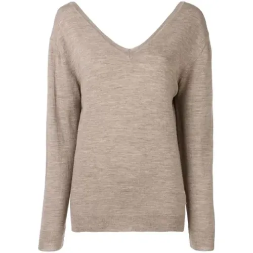 Pre-owned Wool tops , female, Sizes: S - Maison Margiela Pre-owned - Modalova