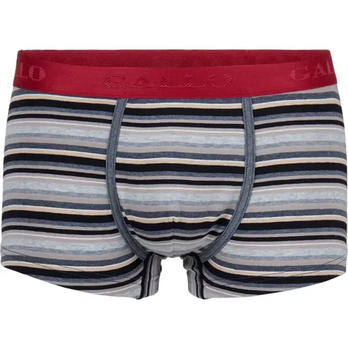 Bunte Streifen Baumwoll-Boxershorts , Herren, Größe: 2XL - Gallo - Modalova