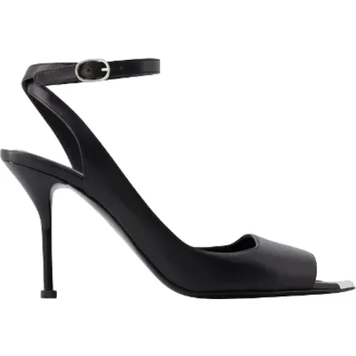 Leather sandals , female, Sizes: 5 UK, 3 UK, 4 UK, 7 UK, 2 UK, 6 UK - alexander mcqueen - Modalova