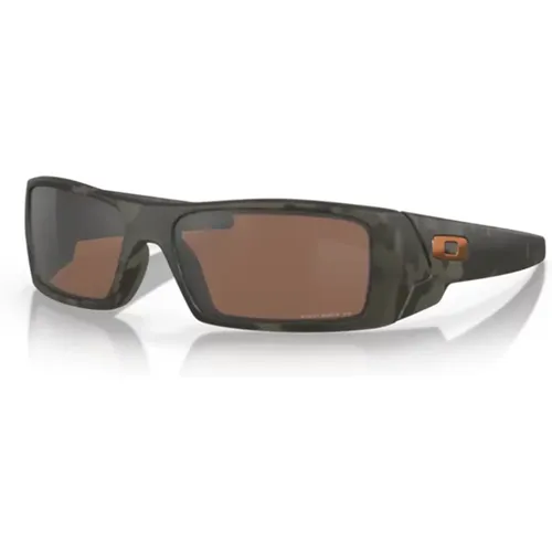 Matte Olive Camo Sunglasses Gascan Style , male, Sizes: 60 MM - Oakley - Modalova