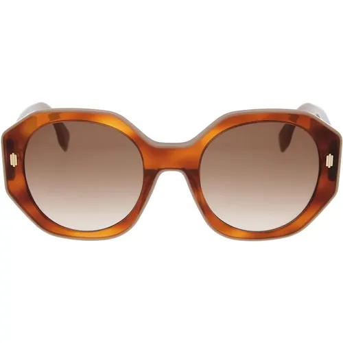Stylische Sonnenbrille für Frauen - Fendi - Modalova
