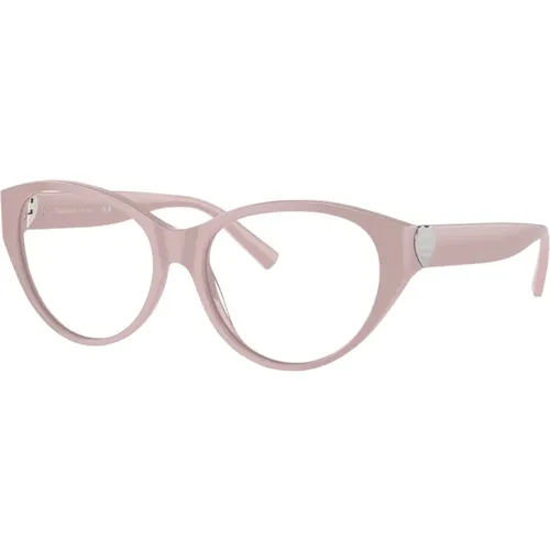 Staubiges Rosa Brillengestelle , Damen, Größe: 53 MM - Tiffany - Modalova
