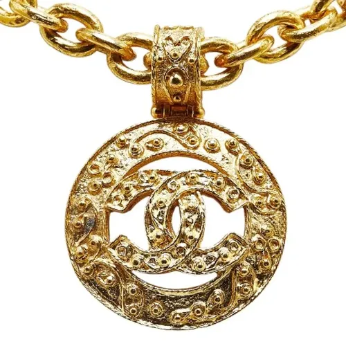 Pre-owned Metal chanel-jewelry , female, Sizes: ONE SIZE - Chanel Vintage - Modalova