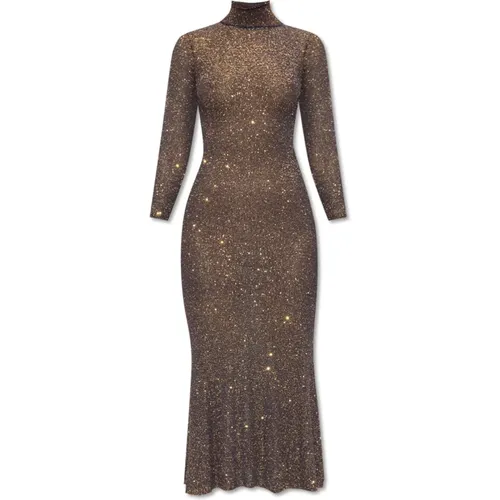 Sequinned dress , female, Sizes: XS - Balenciaga - Modalova