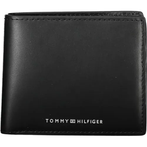 Leather Wallet , male, Sizes: ONE SIZE - Tommy Hilfiger - Modalova